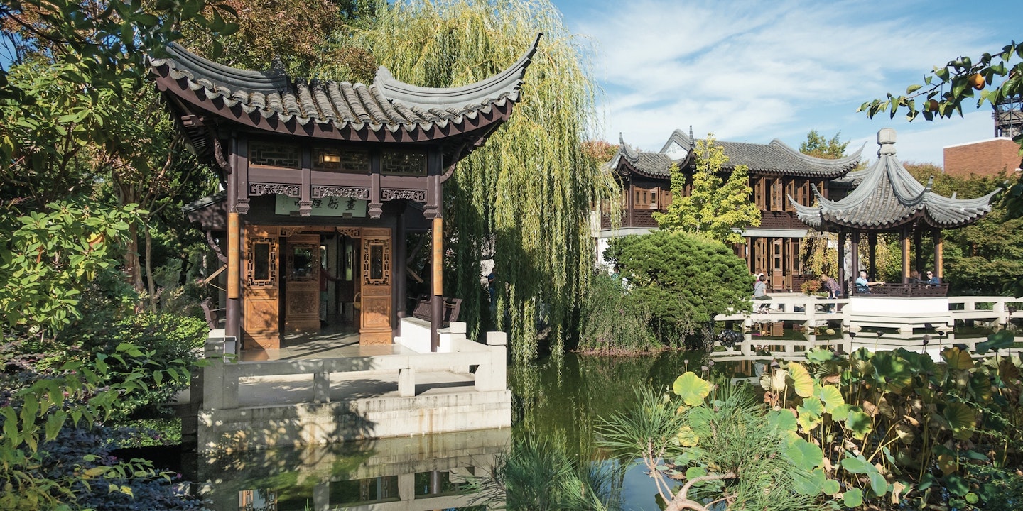 Lan Su Chinese Garden In Portland Oregon Via